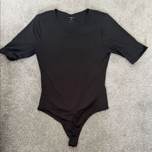 Urban Planet Black Short Sleeve Bodysuit
